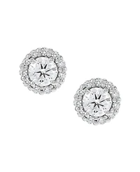Macy's Igi Certified Lab-Grown Diamond Stud Earrings (1 ct. t.w.) in 14k White Gold