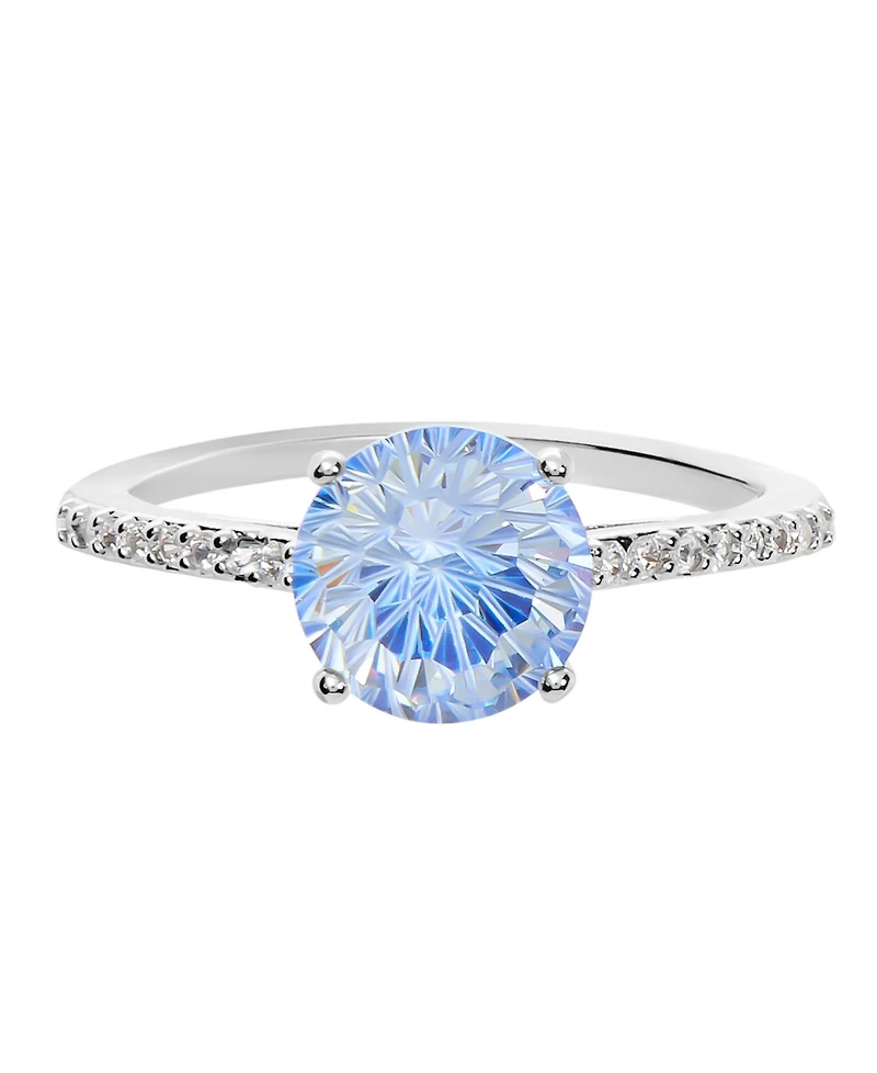Macy's Sterling Silver Starlight Cubic Zirconia Ring