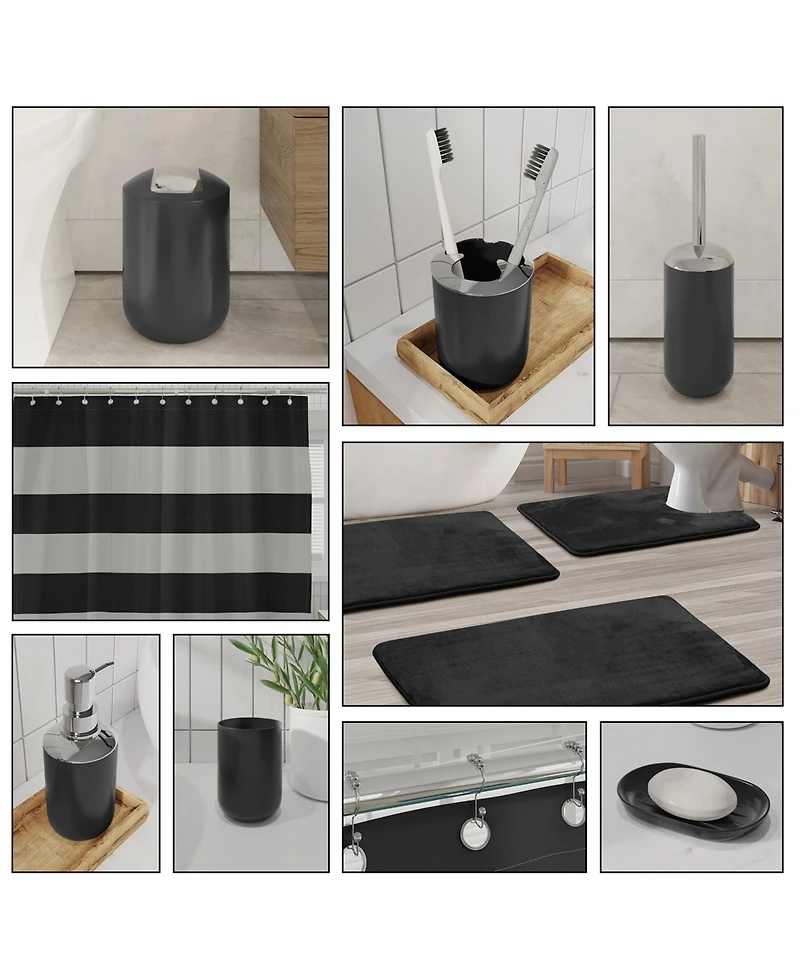 Clara Clark Complete Bathroom Set with Bath Rugs