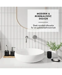 Clara Clark Piece Complete Bathroom Set with Shower Caddy