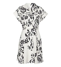 Lascana Women's Belted Shirt Dress