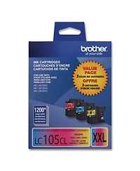Brother LC1053PKS Innobella 1200 Page-Yield Ink Cartridges, 3-Pack
