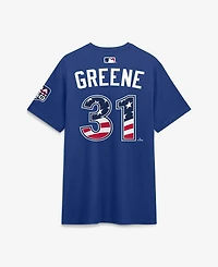 Nike Men's All-Star Game American League Riley Greene Rush Blue Name & Number T-Shirt