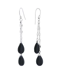 Macy's Double Teardrop Chain Drop Earrings