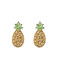 Macy's Crystal Pave Pineapple Stud Earrings