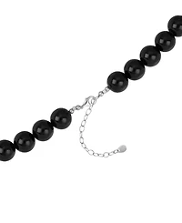 Macy's Sterling Silver-Plated Color Beaded Necklace