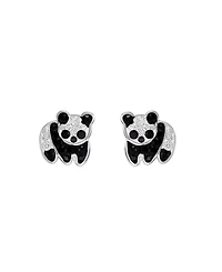 Macy's Crystal Pave Panda Stud Earrings
