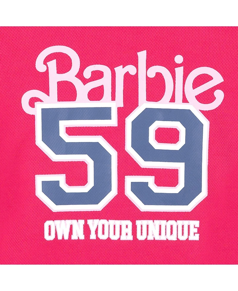 Barbie Toddler Girls' (3T-4T) Athletic Varsity Dress