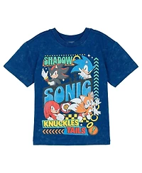 Sonic the Hedgehog Toddler Boys (2T-4T) 2-Piece Tee and Shorts Set