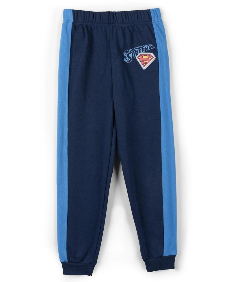 Justice League Toddler Boys' (2T-4T) 2-Piece Fleece Sweatshirt and Pants Set