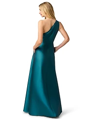 Adrianna Papell Women's Pleated Mikado Sleeveless Dress