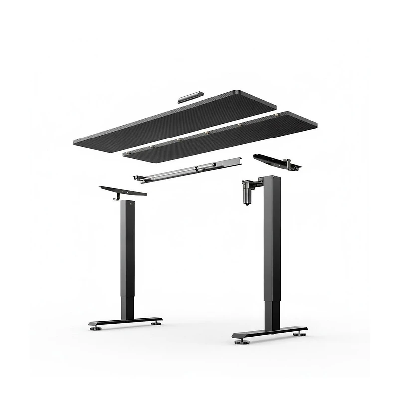 gaomon Electric Standing Desk, Height Adjustable Sit Stand Desk with Memory Presets, Home Office Computer Desk with Cable Management
