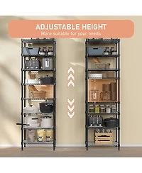 Streamdale Furniture 8-Tier 2000 lbs Heavy Duty Metal Wire Storage Shelving Unit