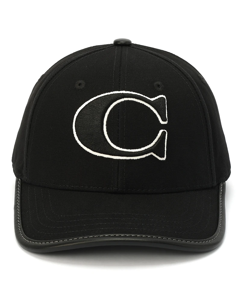 Coach Cotton Canvas Baseball Hat