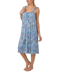 Ellen Tracy Women's Sleeveless Midi Nightgown