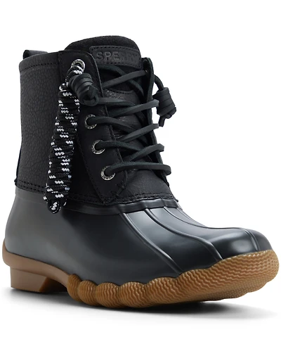 Sperry Women's Saltwater Lace-Up Duck Booties