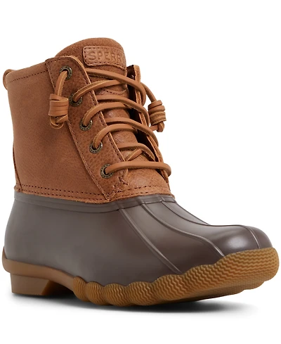 Sperry Women's Saltwater Lace-Up Duck Booties