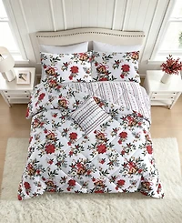 Lenox Christmas Trimmings 4-Piece Comforter Set, King