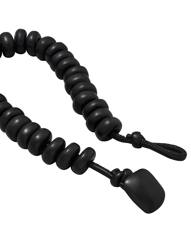 Donna Karan New York Black-Tone Resin Collar Necklace