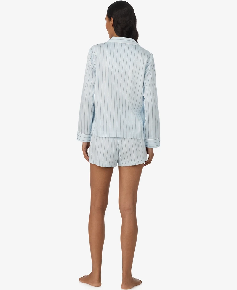 Lauren Ralph Women's Long-Sleeve Pajama Set