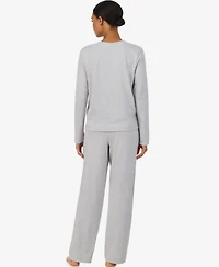 Lauren Ralph Women's Crewneck Pajama Set