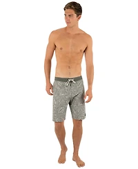 Hurley Men's Floral 4-Way Stretch Quick Dry Swim Shorts