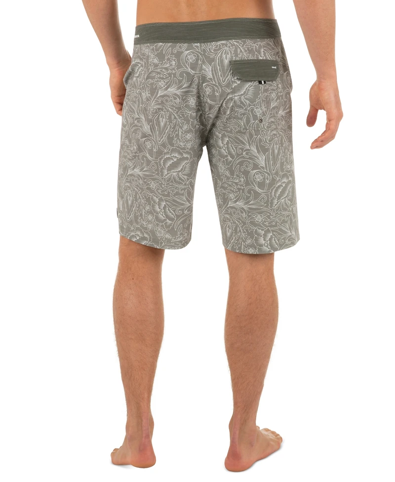 Hurley Men's Floral 4-Way Stretch Quick Dry Swim Shorts