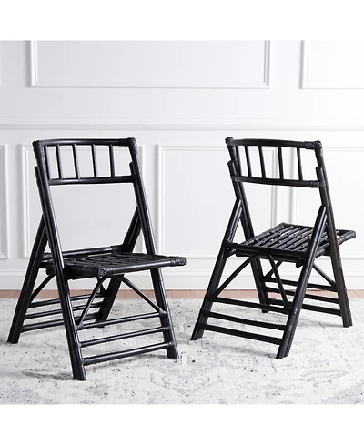Safavieh Maja Rttn Folding Accent Chair