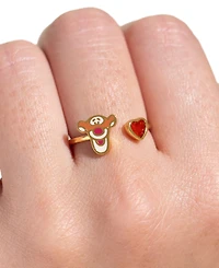 Girls Crew Crystal Disney Tigger Adjustable Ring