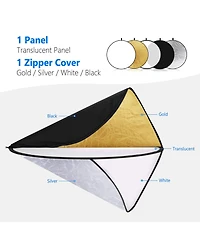 Neewer 5-in-1 Collapsible 22" Light Reflector