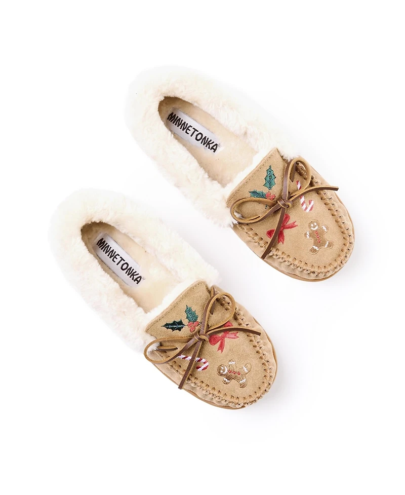 Minnetonka Women's Camp Collar Moc Slipper