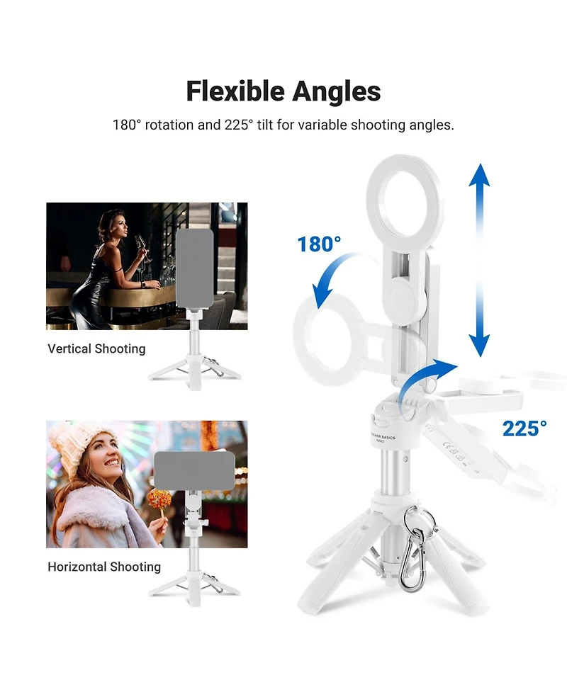 Neewer PA985 Bluetooth Selfie Stick Tripod for iPhone and Android