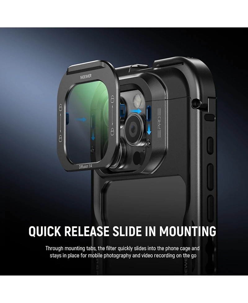 Neewer Fl-I5 Camera Lens Accessory for select iPhone models