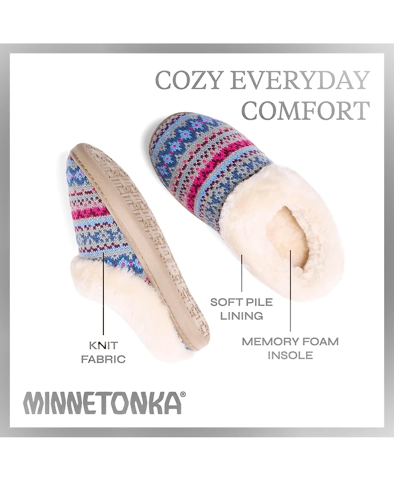 Minnetonka Women's Dina Clog Slippers