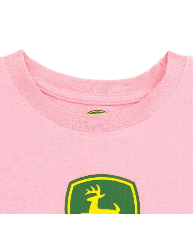 John Deere Kids And Baby Short(5-20) Sleeve Graphic T-Shirt