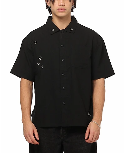 Saint Morta Men's Credo Linen Button Up Shirt