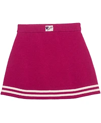 Disney Girls' 2T-6X Minnie Mouse Sweater Varsity Skirt, 2-Piece Set