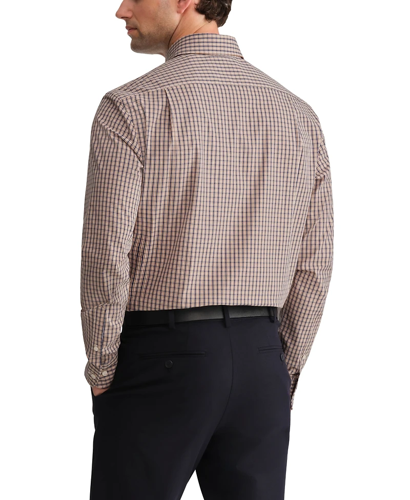 Tommy Hilfiger Men's Button-Down Collar Long-Sleeve Dress Shirt