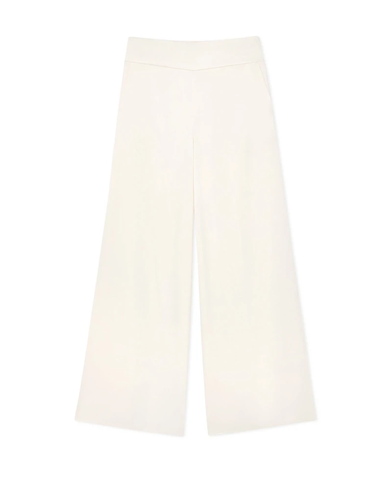 Reiss Women's Clover Wide-Leg Mid-Rise Trousers