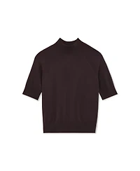 Reiss Women's Sienna Merino Wool Funnel-Neck Top