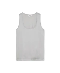 Reiss Women's Ruby Silk-Front Scoop Neck Sleeveless Cami Top