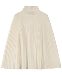Lauren Ralph Knit Cable Cape