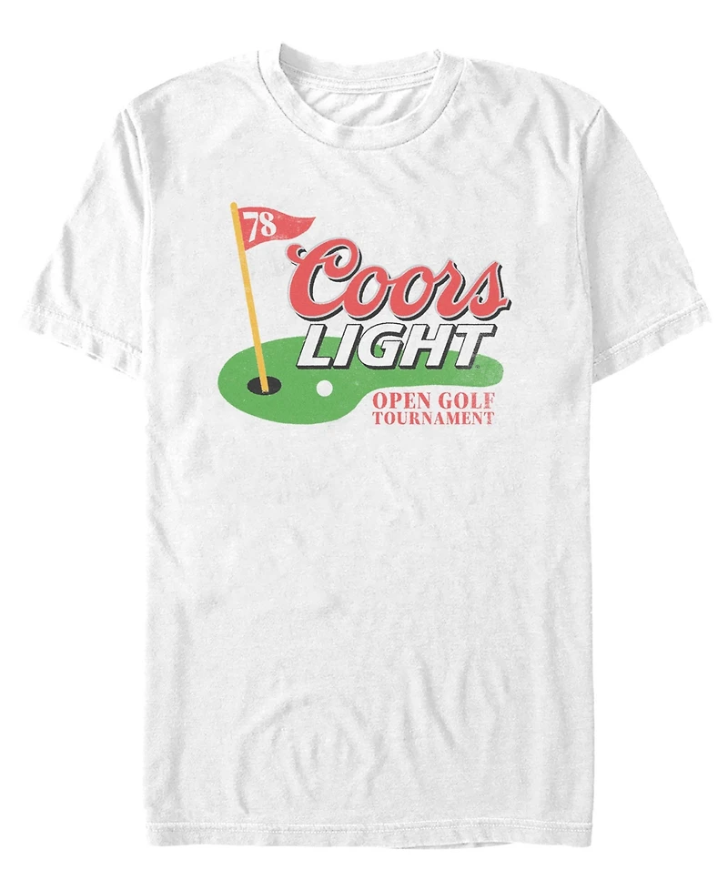 Fifth Sun Men's Coors Brewing Company Coors Golf Open T-Shirt