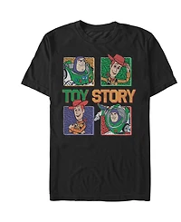 Fifth Sun Men's Toy Story Ninties Foursquare T-Shirt