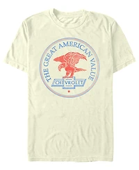 Fifth Sun Men's General Motors License Chevy Eagle T-Shirt