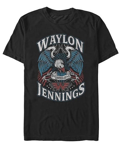 Fifth Sun Men's Waylon Jennings Lonesome T-Shirt