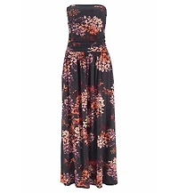 Lascana Women's Bandeau Maxi Dress