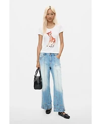 Desigual Women's Wide leg jeans