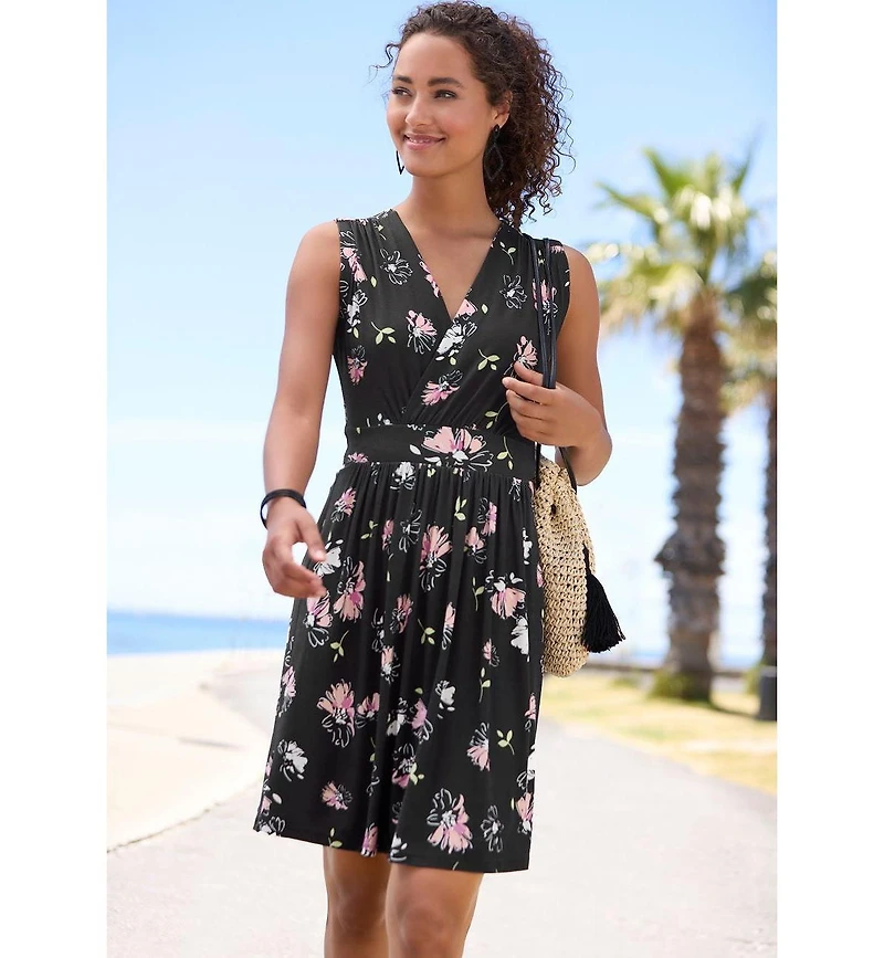 Lascana Women's Open Back Detail Dress