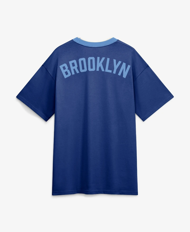 Nike Men's Royal Brooklyn Dodgers Cooperstown Collection Ringer T-Shirt